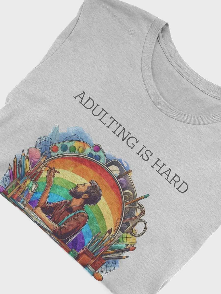 'ADULTING IS HARD' T-Shirt product image (5)