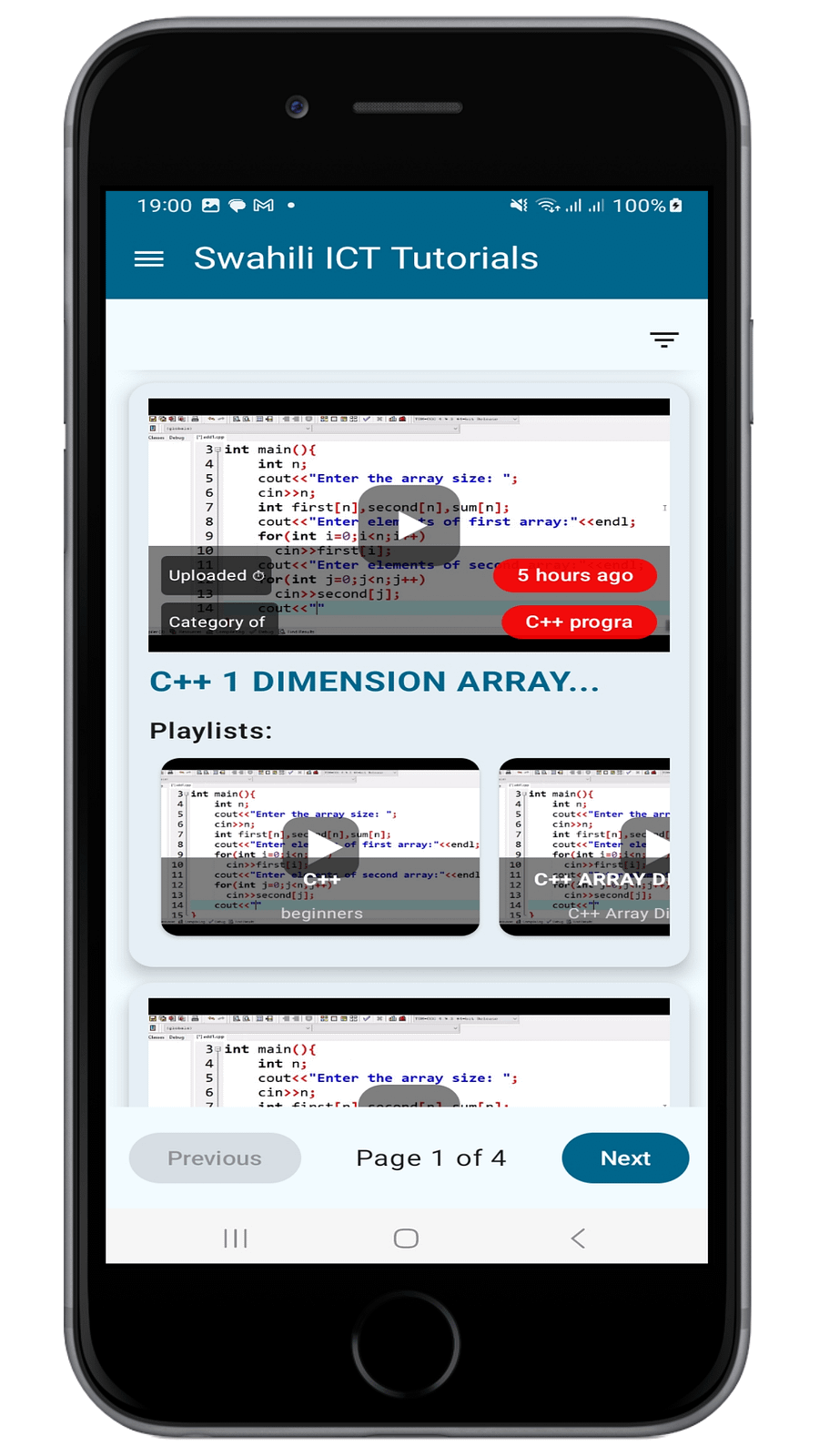 Educational Content Management System (Web + Android) product image (11)