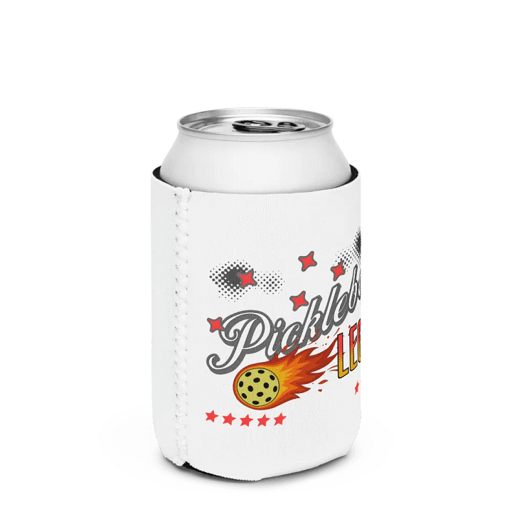 Flaming Pickleball Legend Coozie Can Cooler product image (3)