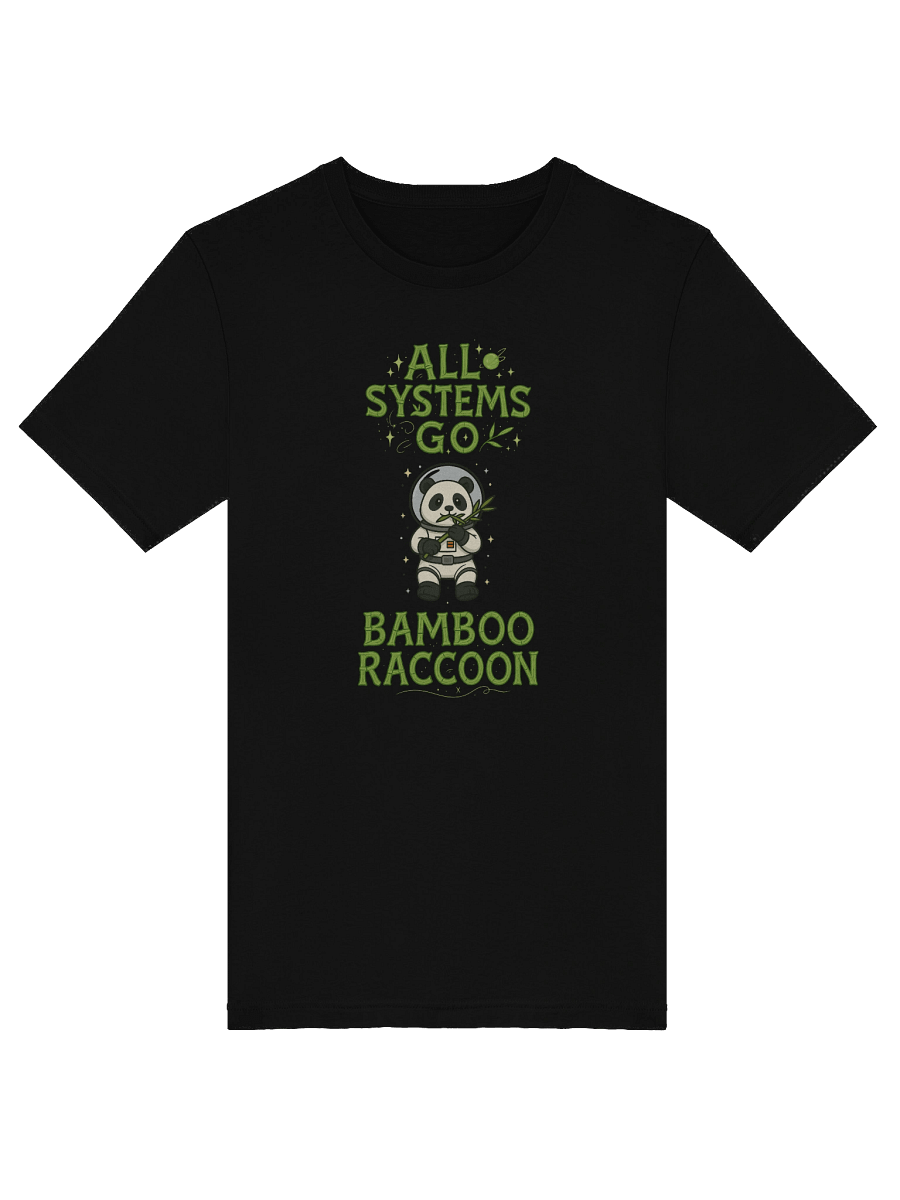 All Systems Go Bamboo Raccoon Tee product image (25)