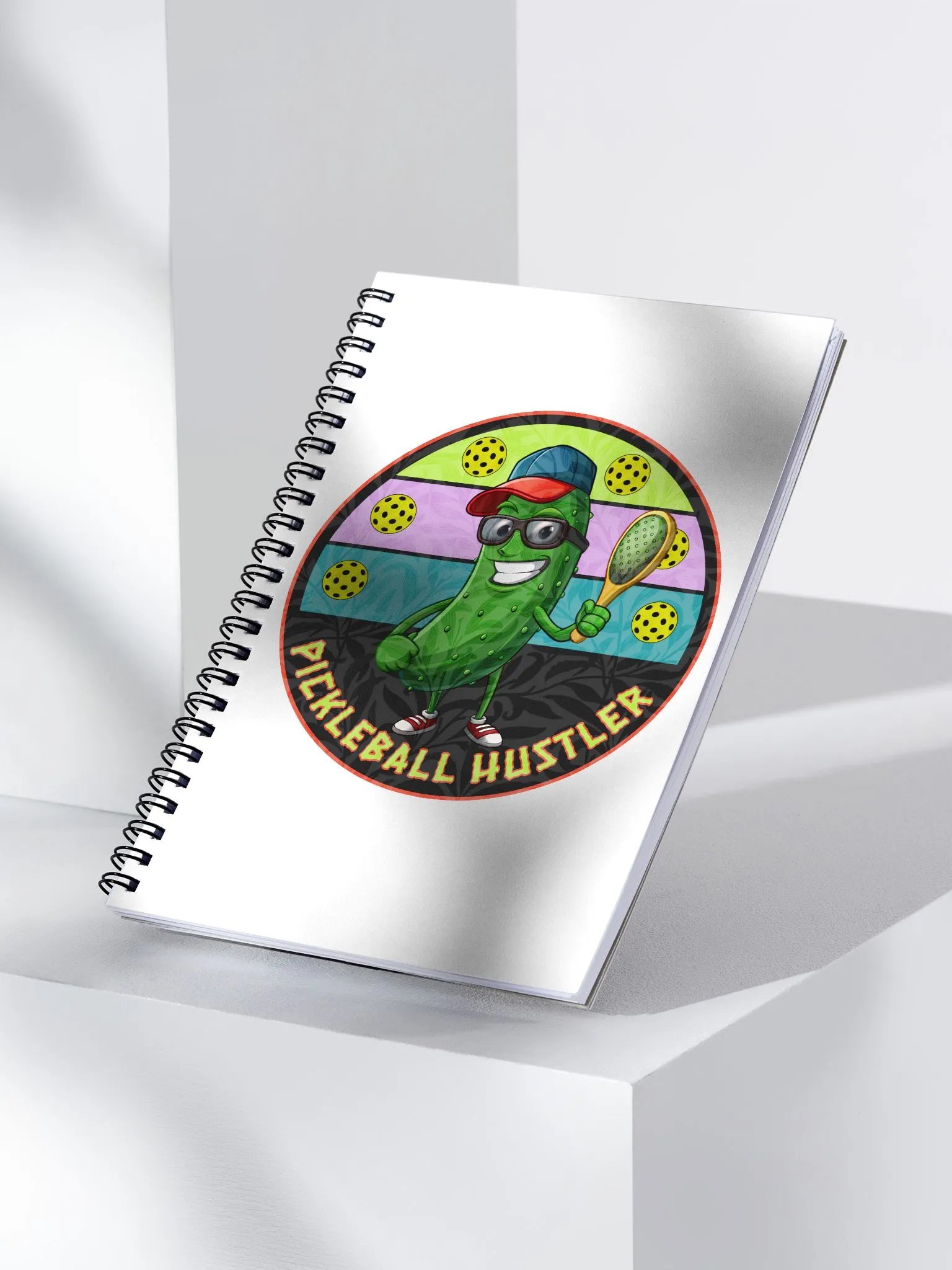 Pickleball Hustler Spiral Notebook product image (2)