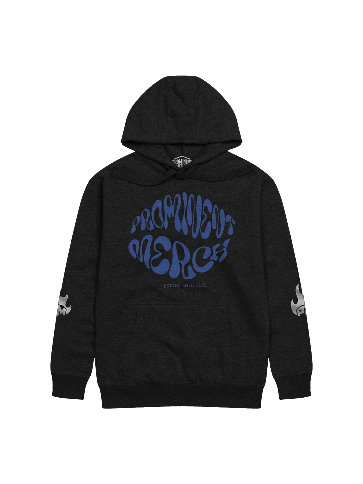 Unisex Blue Neon Prominent Merch Premium Hoodies product image (2)