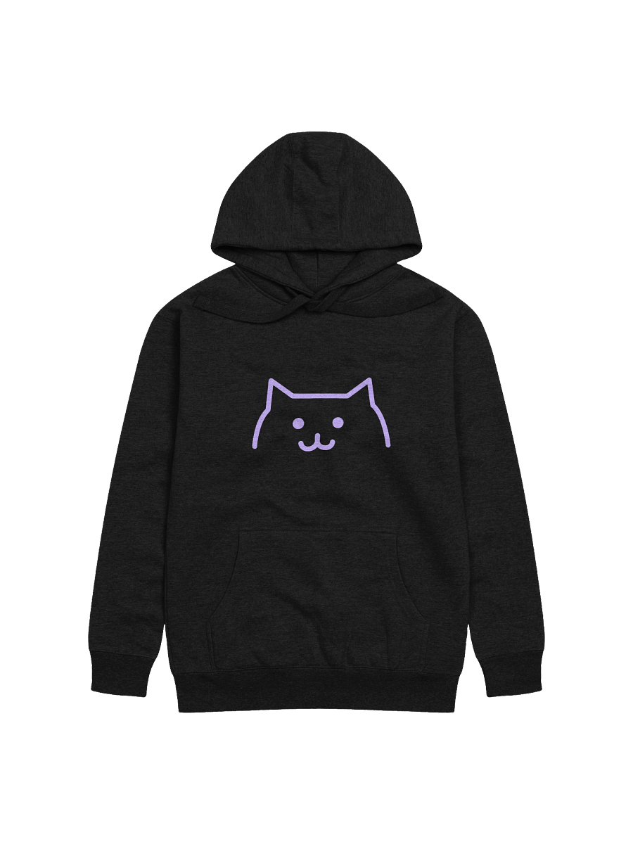 Minimalist Aesthetic Cat Hoodie – Cute Abstract Line Art Sweatshirt product image (2)