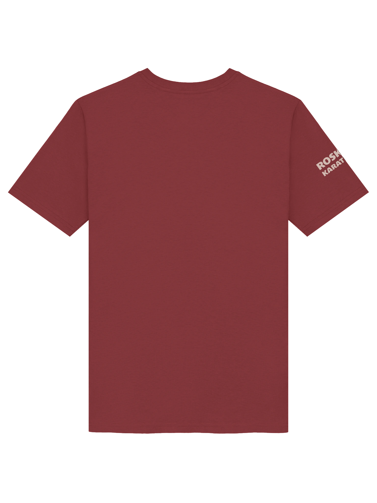 Red Organic Cotton T-Shirt, Unisex, RKK Logo product image (4)