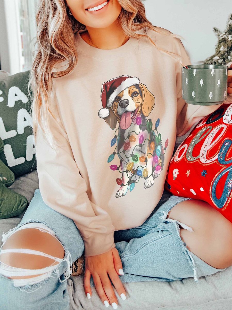 Funny Beagle Christmas Sweatshirt product image (20)