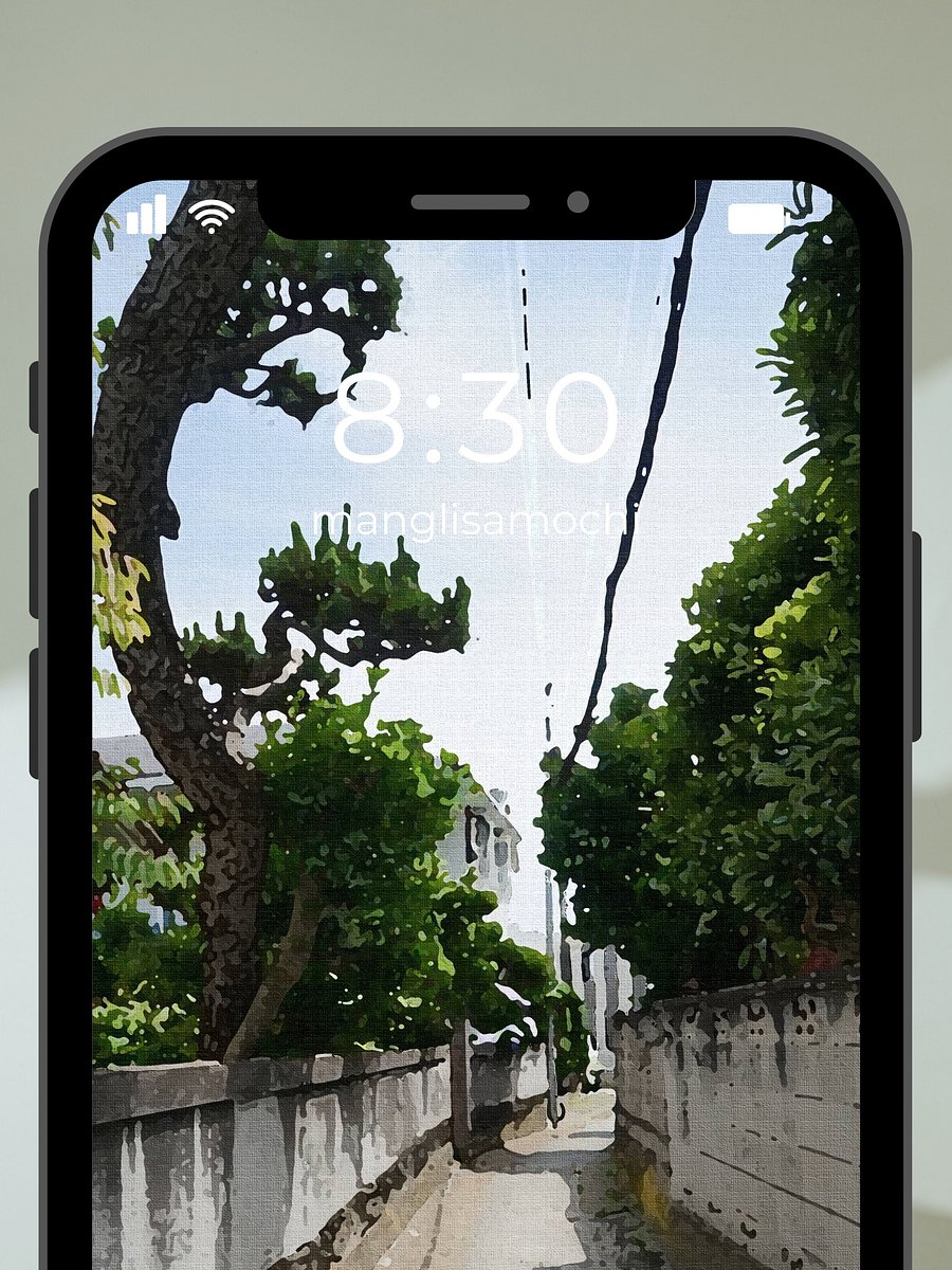 Pathway / Digital Wallpaper / Kamakura 04 product image (1)