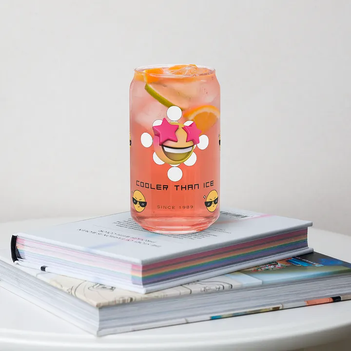 Cooler Than Ice Can-Shaped Glass product image (1)