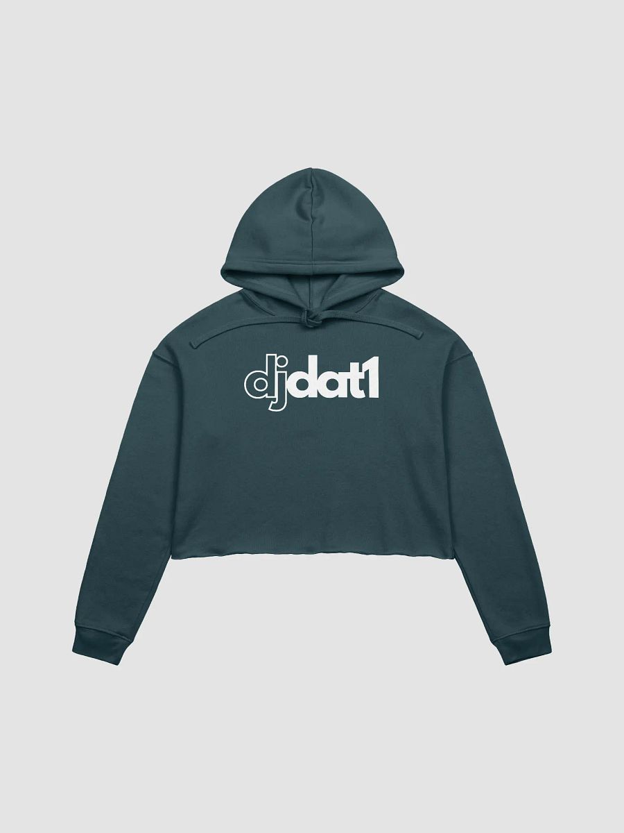 [DJDAT1] Signature Logo Crop Hoodie product image (1)