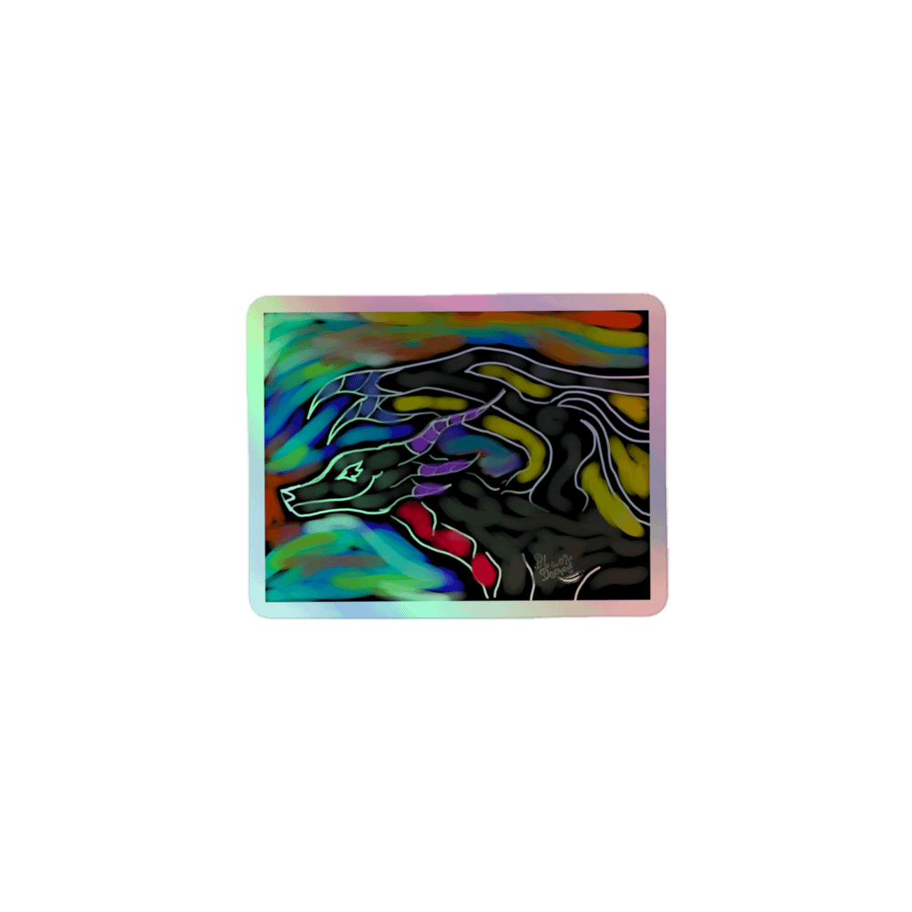Colorful Dragon (Holo-Stickers) product image (1)
