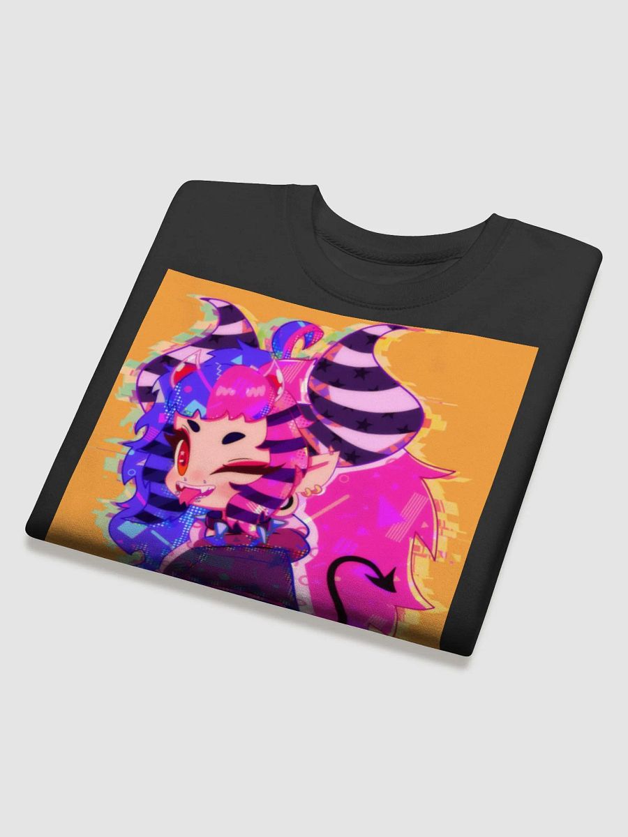 Wolfie glitch art sweater product image (4)