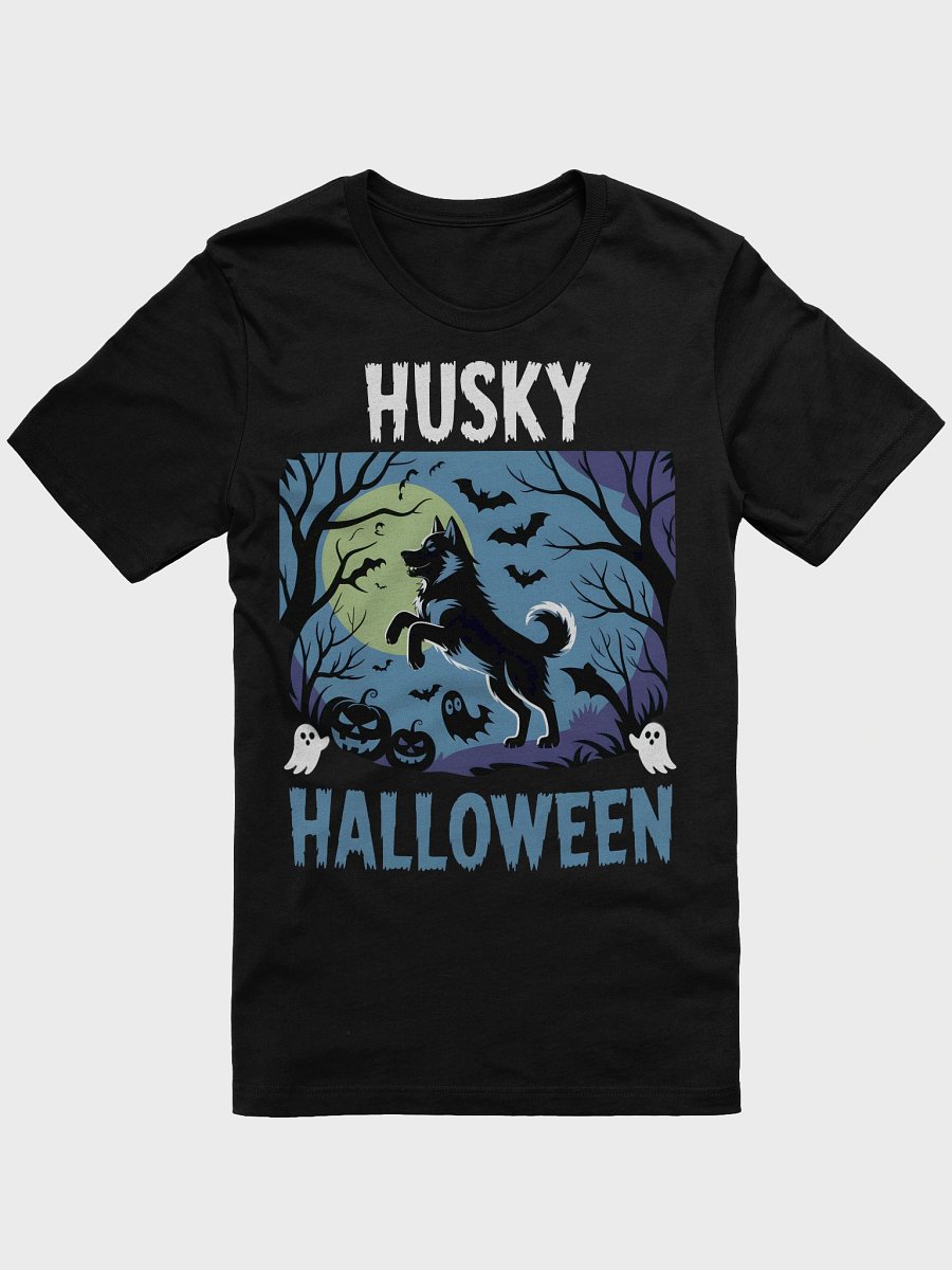 Husky Halloween Forest T-Shirt product image (1)