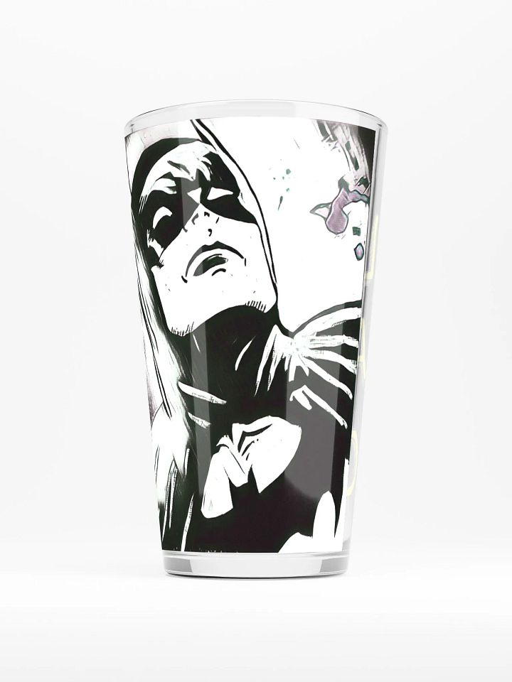 Bat Guy in B&W Shaker Pint Glass product image (2)