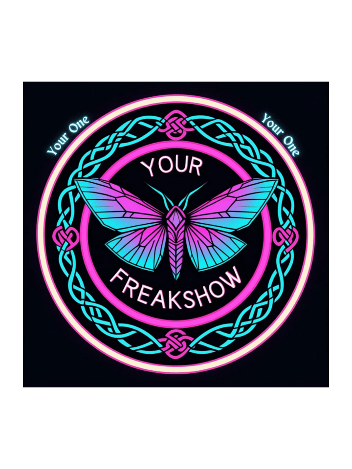 YourFreakshow The Celtic Moth Sticker! product image (1)