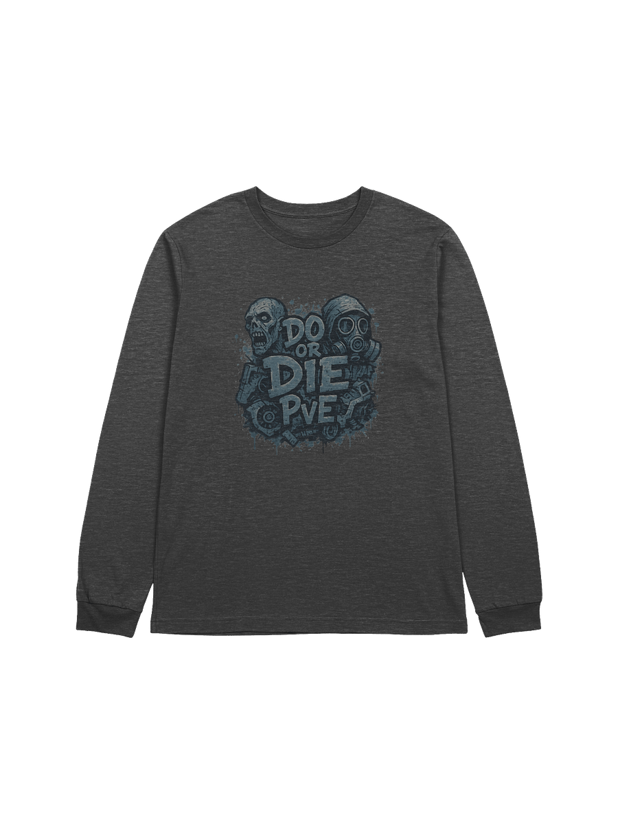 Zombie Gas Mask Long Sleeve Tee product image (7)