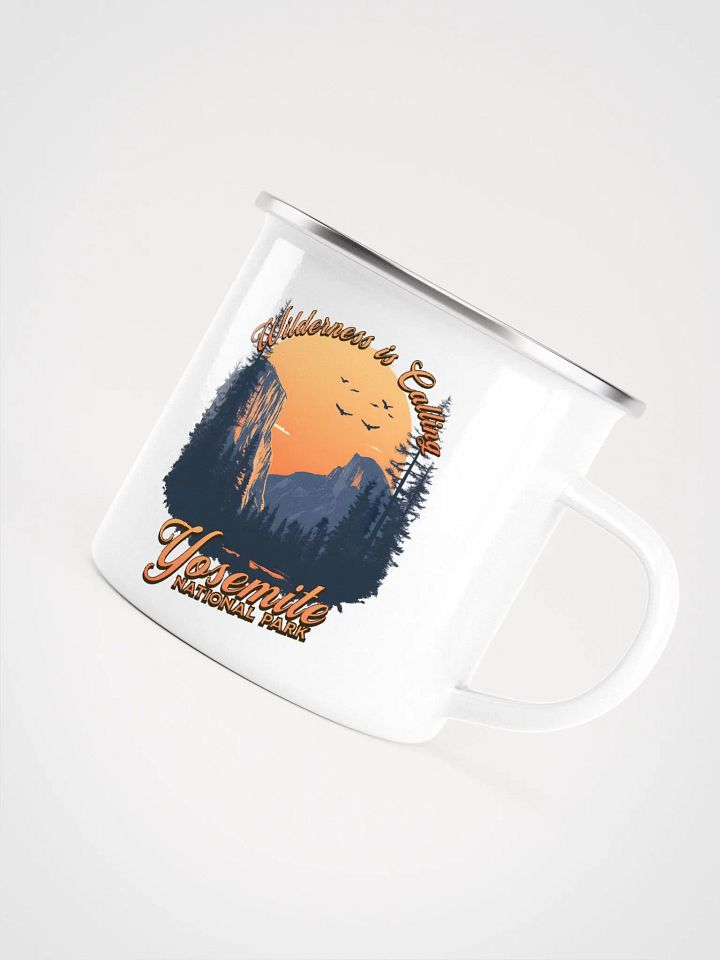 Yosemite National Park, Sunrise Enamel Mug product image (2)
