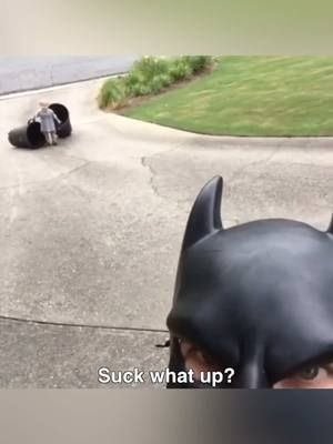 Ben, in fact, did not suck it up 🤣 #batdad #parentsoftiktok #parenthumor #kidsoftiktok #kidsbelike 