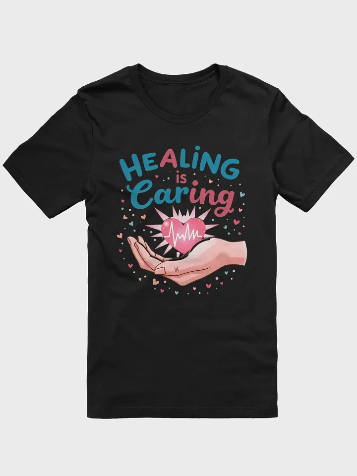 Healing is Caring Heartbeat T-Shirt product image (5)