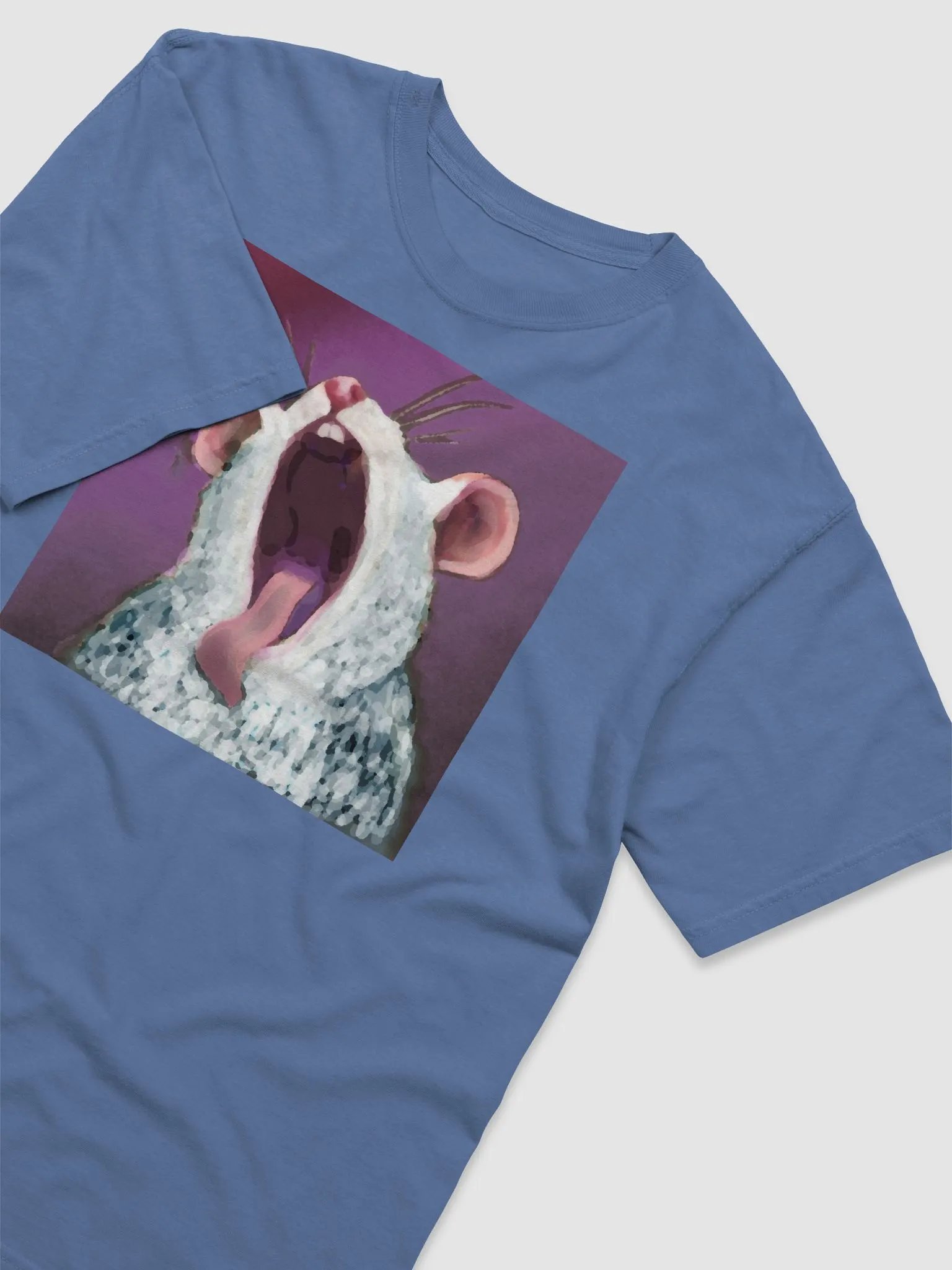 Roan rat yawn T shirt product image (19)