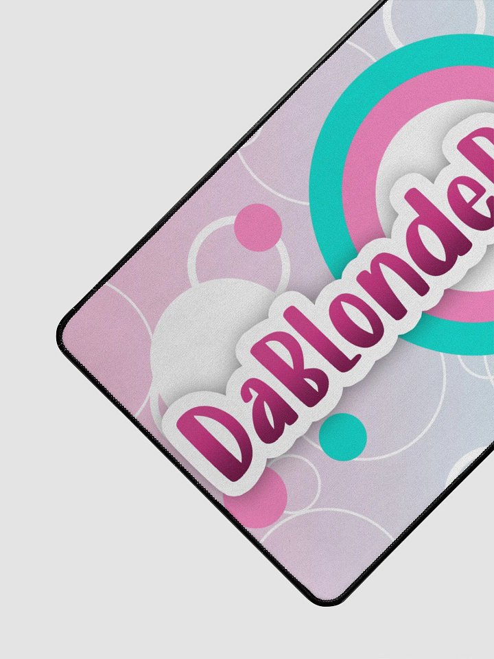 DaBlondeBomber DeskMat product image (2)