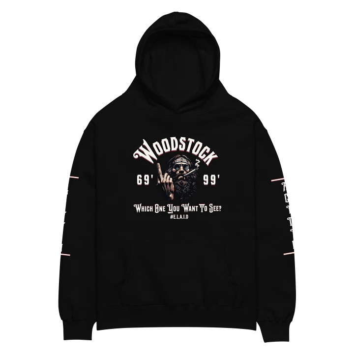 Woodstock 69' Or 99'.? Oversized Hoodie product image (2)