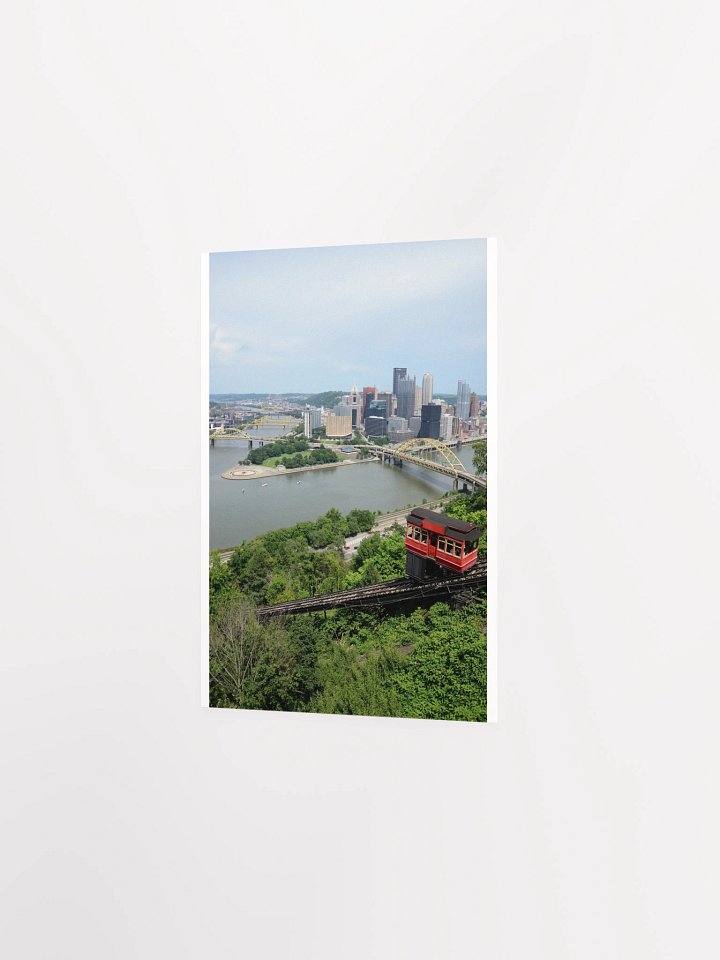 Pittsburgh - Downtown and Duquesne Incline - print/poster product image (2)