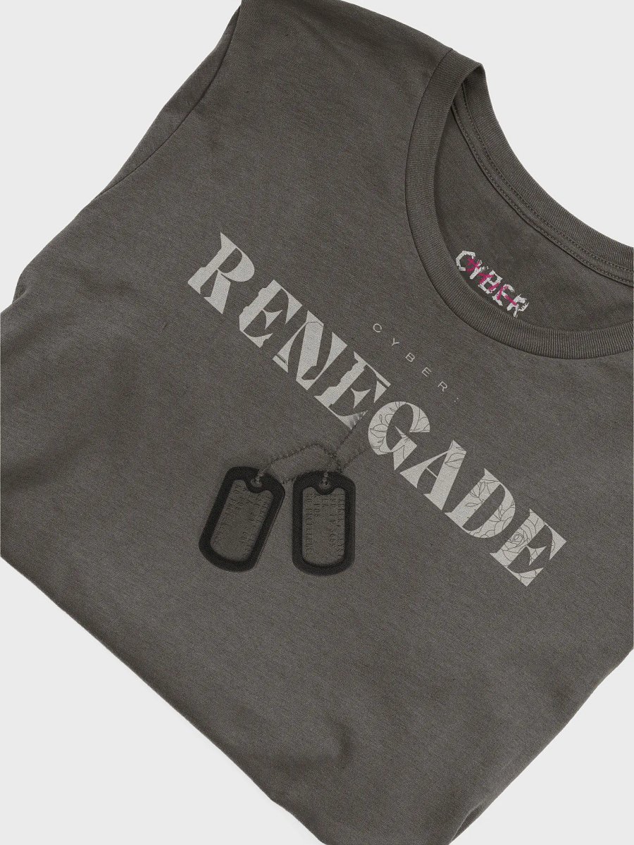 CYBER Tee: RENEGADE Tags product image (1)