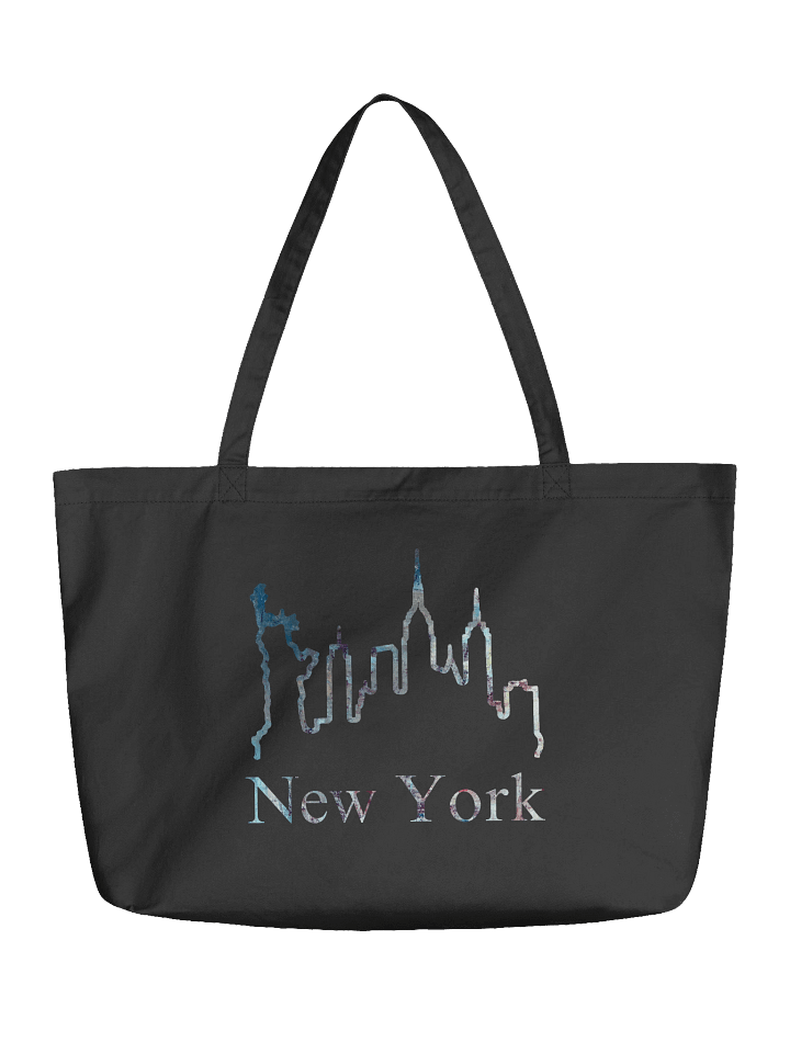 Stylized New York Skyline Tote product image (1)