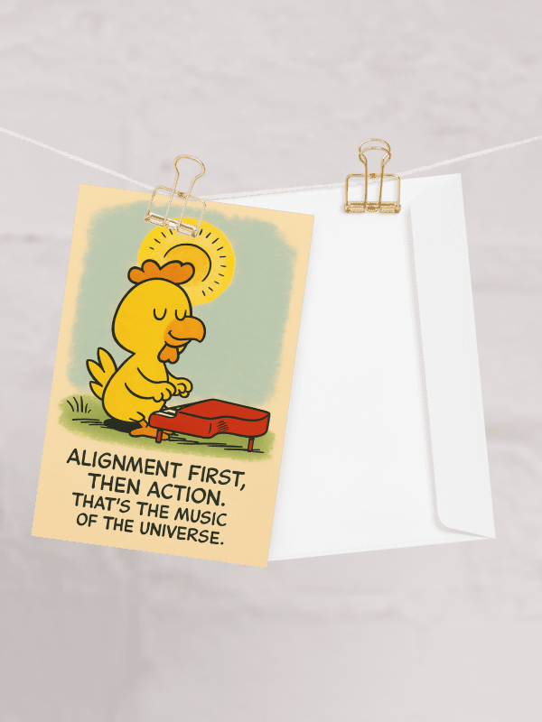 Abrahen Chicks - Alignment First - Card product image (2)