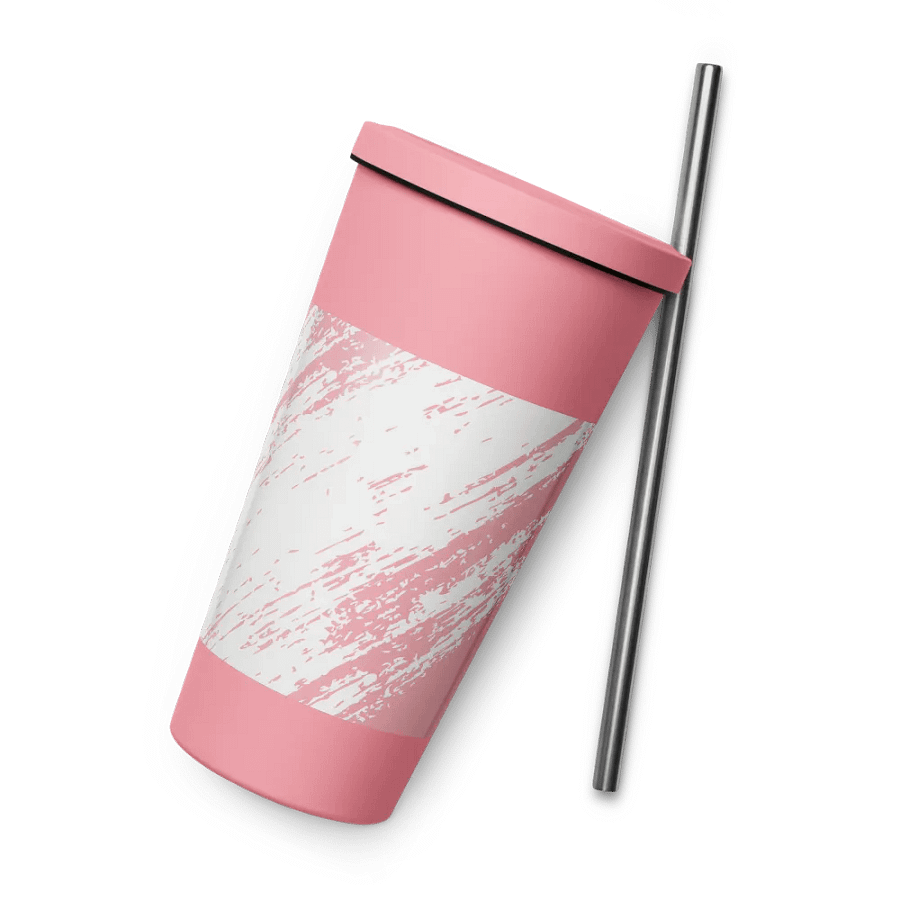 Paint Brush Pink Insulated Tumbler product image (6)