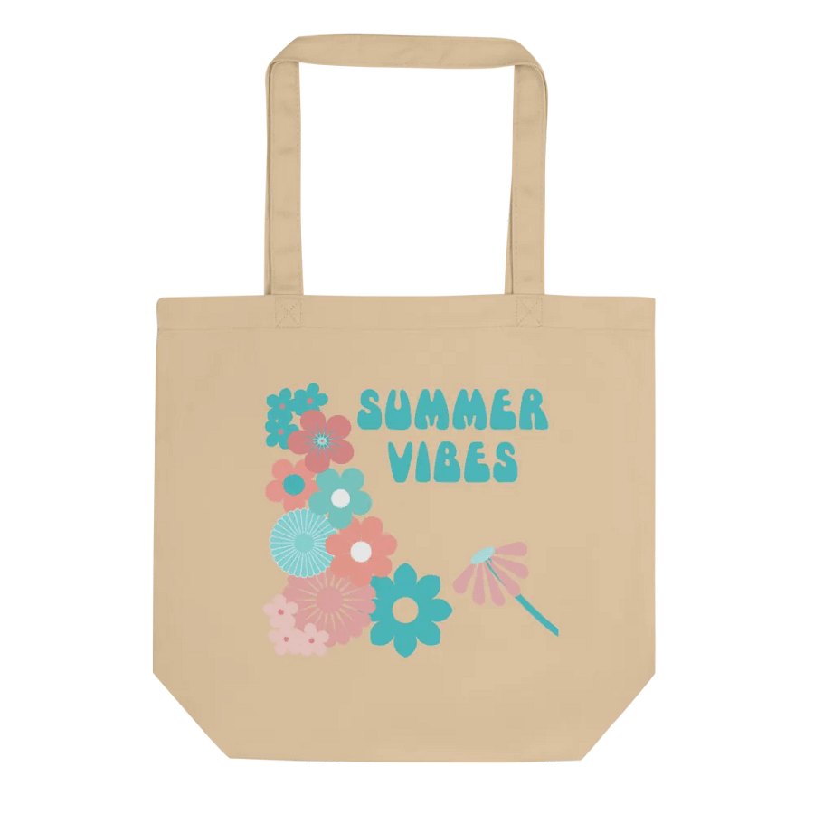 Summer Vibes Eco-Friendly Tote Bag product image (3)