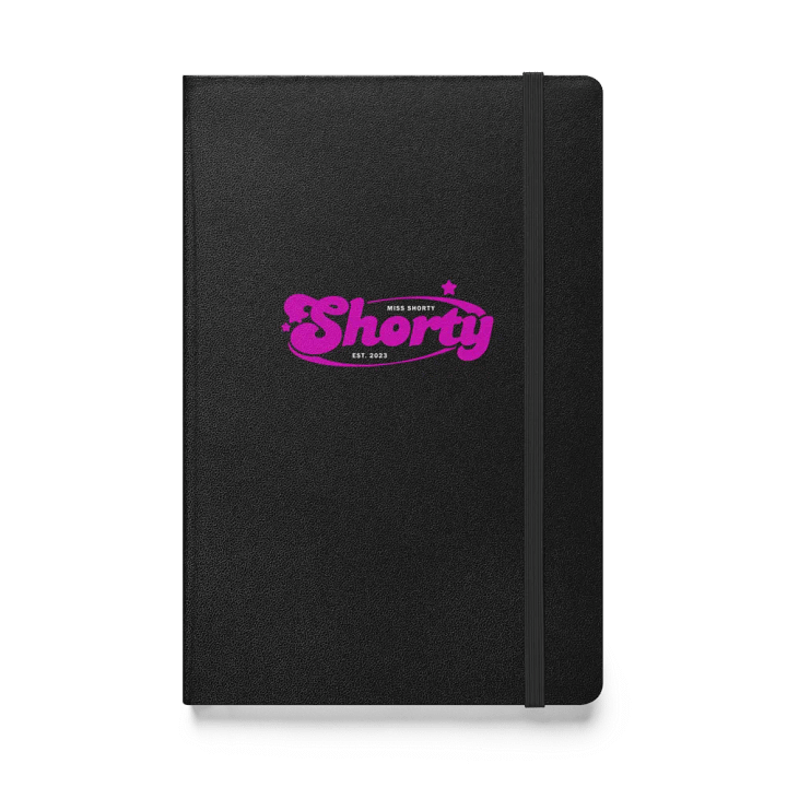 Bold Pink Shorty Hard Bound Notebook product image (1)