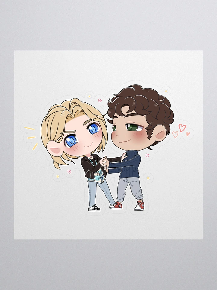 Chibi Louis and Michael Sticker product image (1)
