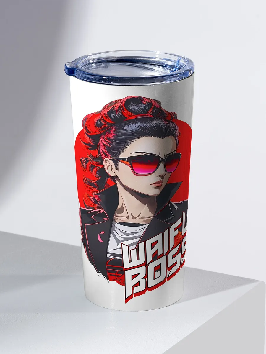 Waifu Boss 20 oz oz Stainless Steel Tumbler - v2 product image (3)