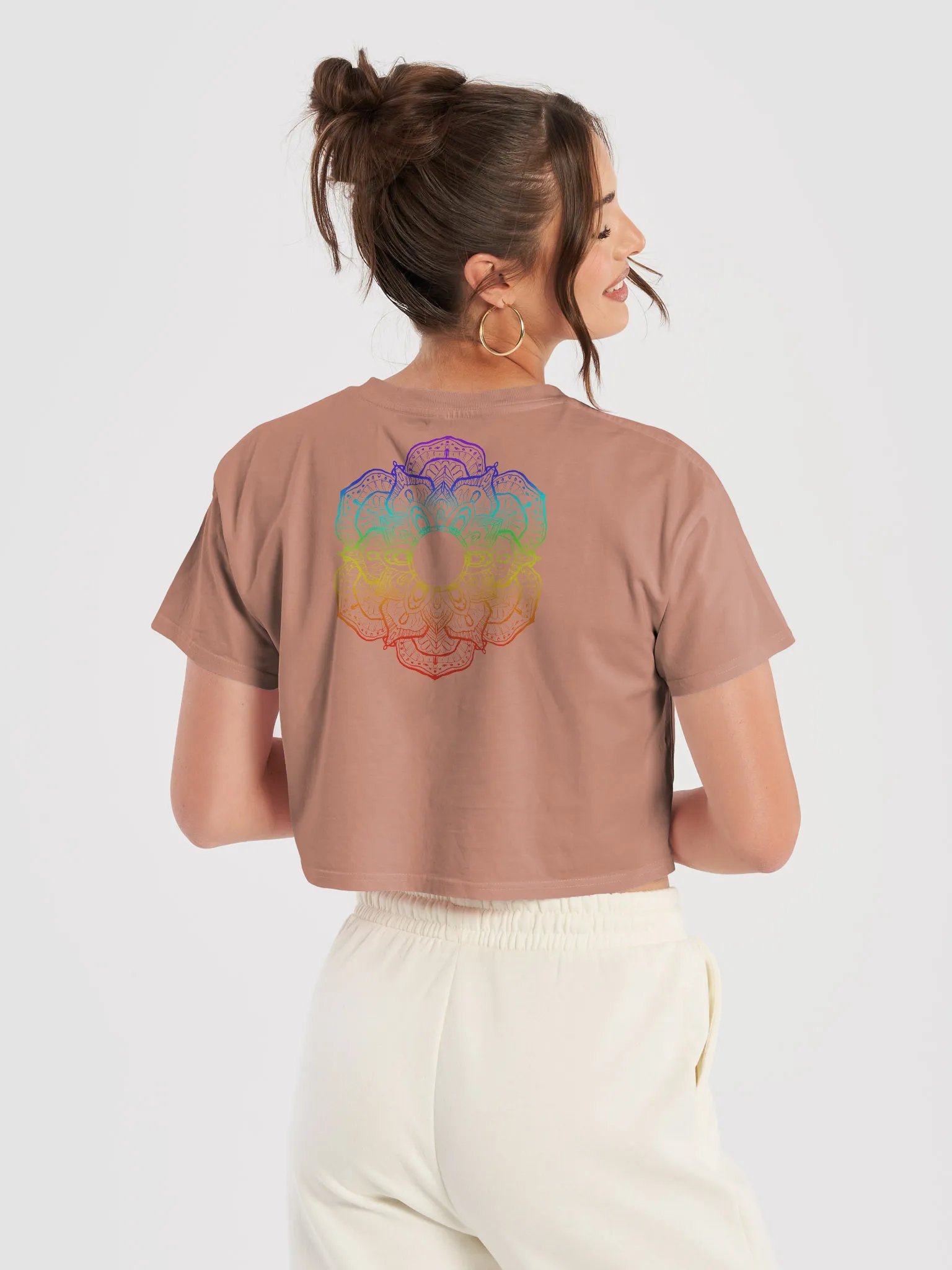 Radiant Mandala Crop Top product image (7)