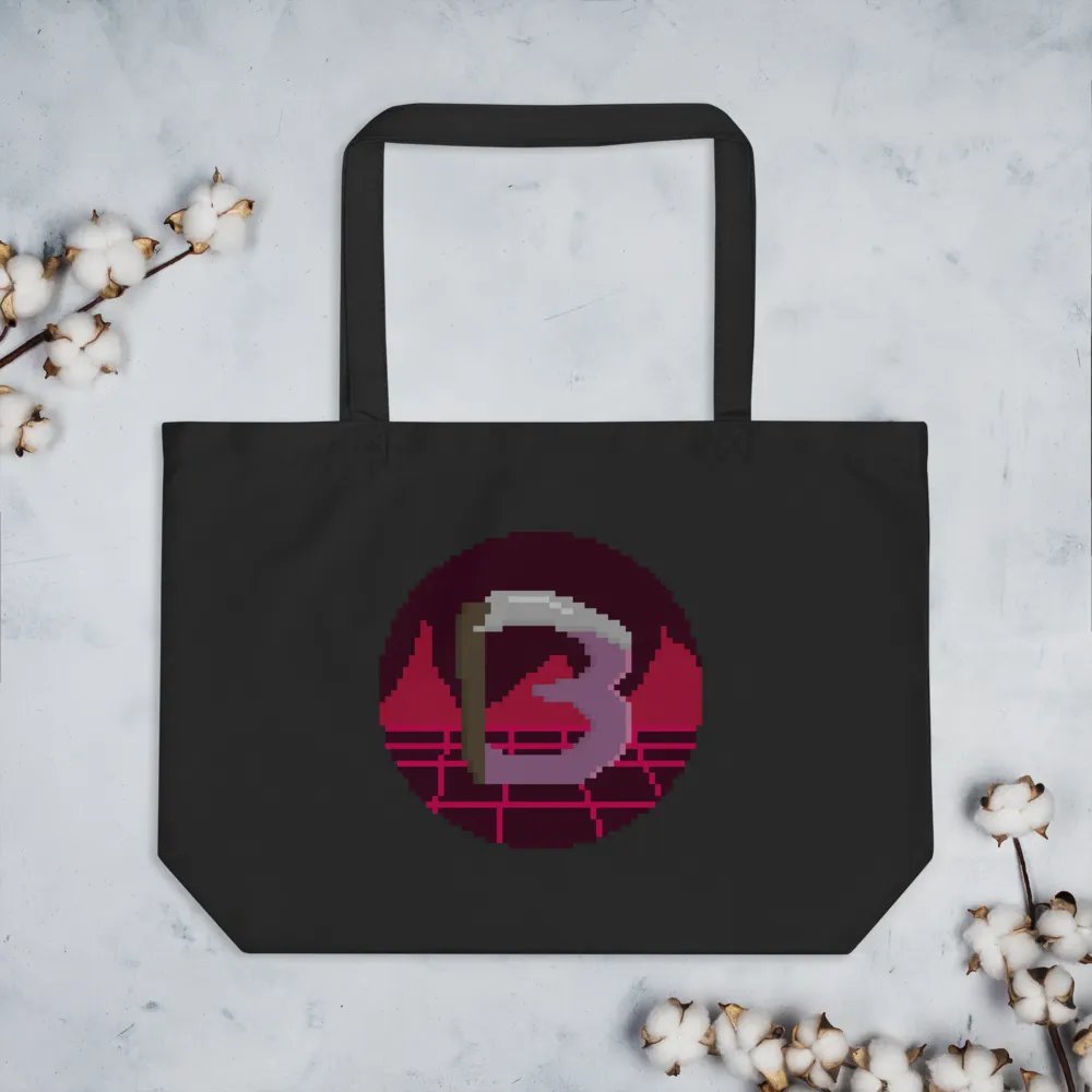 Large Harbingerofbeth Scythe Logo by Cassafrassarole Tote Bag product image (3)