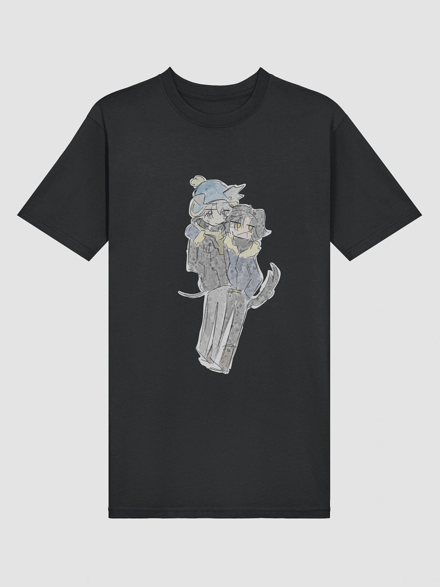 Grey hound and the black-coated retriever Vacation T-shirt product image (3)