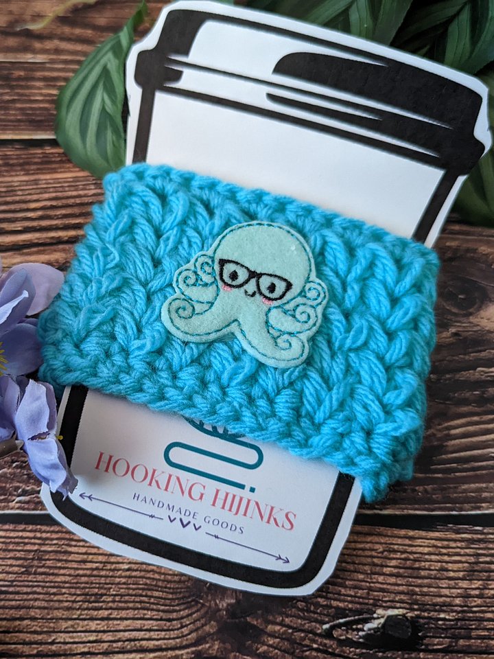 Cup Cozy - Octopus product image (1)