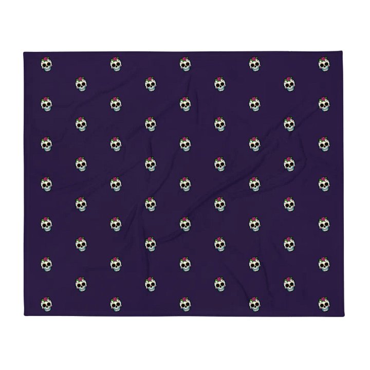 The Sugar Skull - Throw Blanket product image (1)