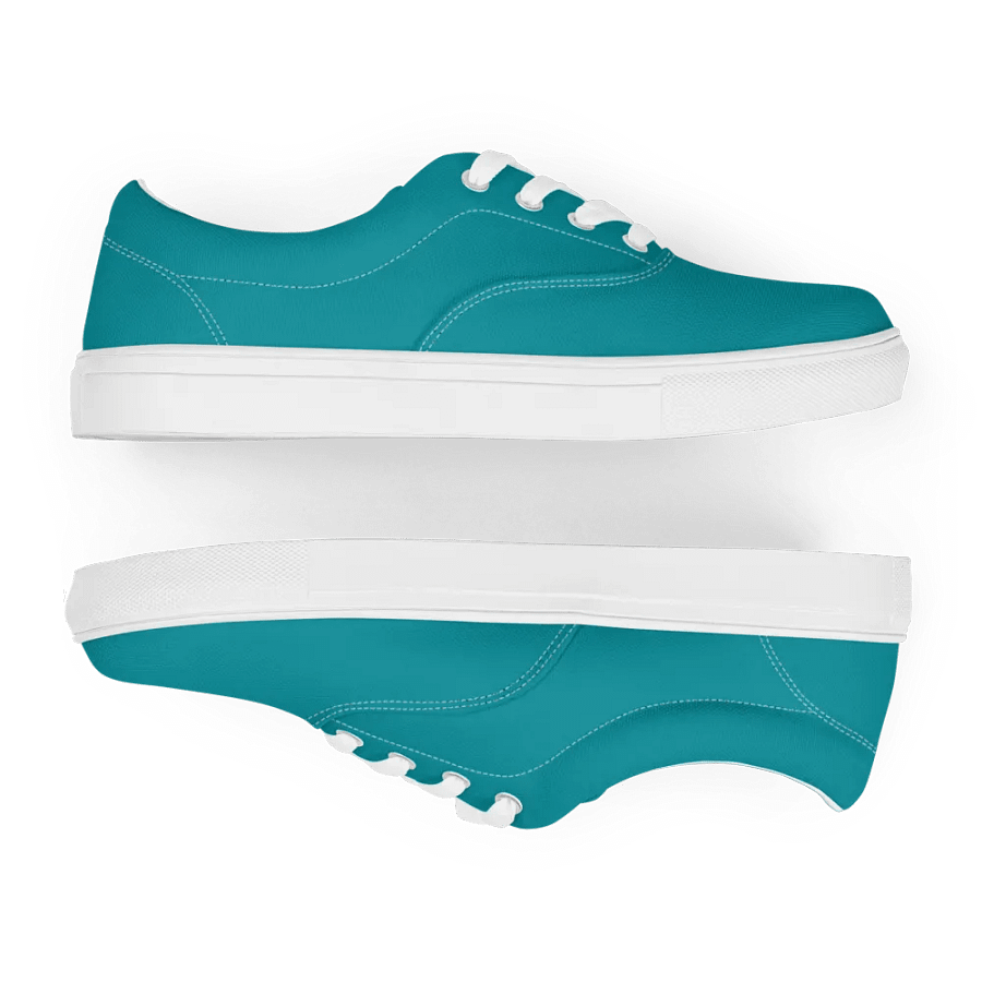 Muse Coquette Lace-Up Canvas Shoes (Sea stones candies) product image (6)