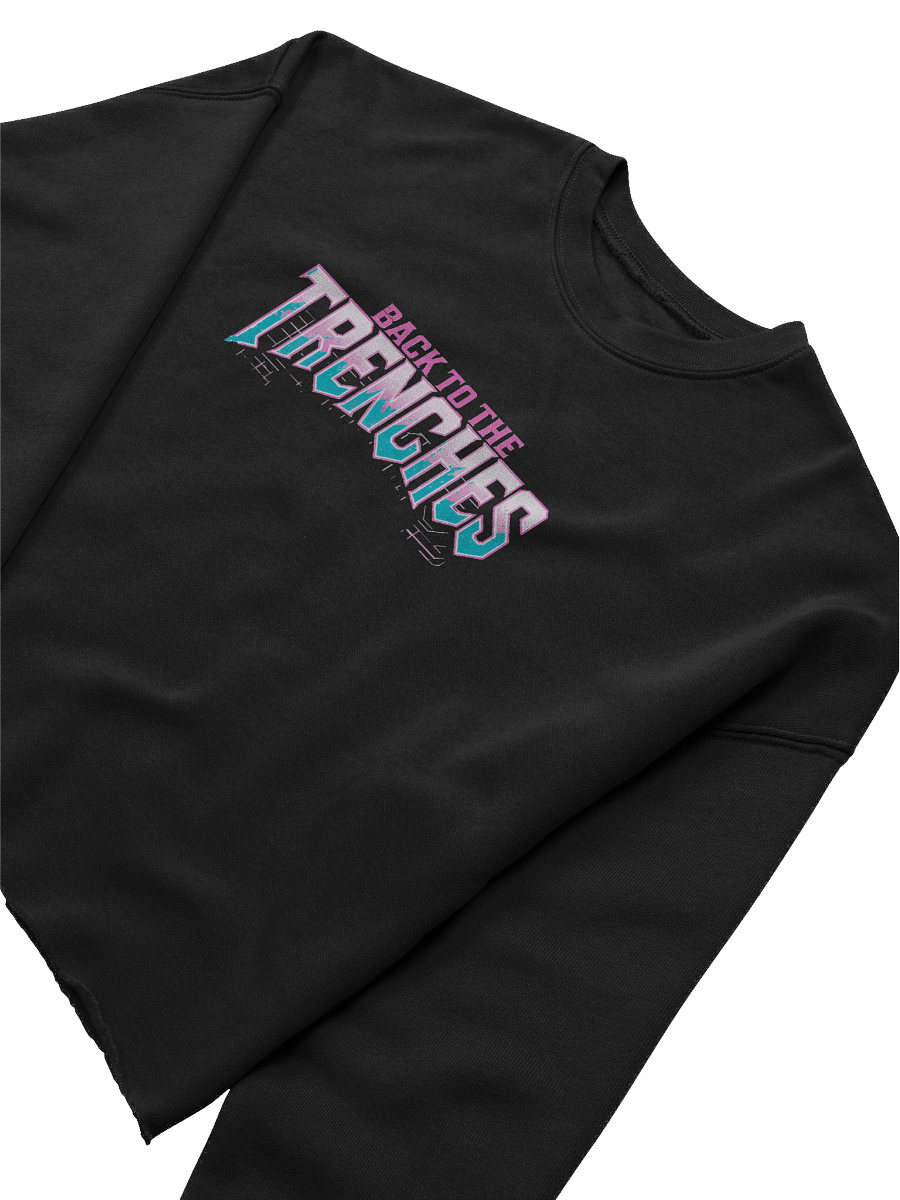 BACK TO THE TRENCHES CROP SWEATSHIRT product image (5)