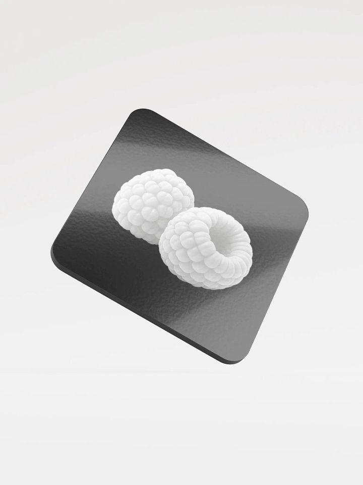 White Raspberries Coaster product image (1)