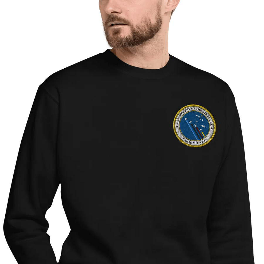 Groom Lake Embroidered Patch Shirt product image (3)