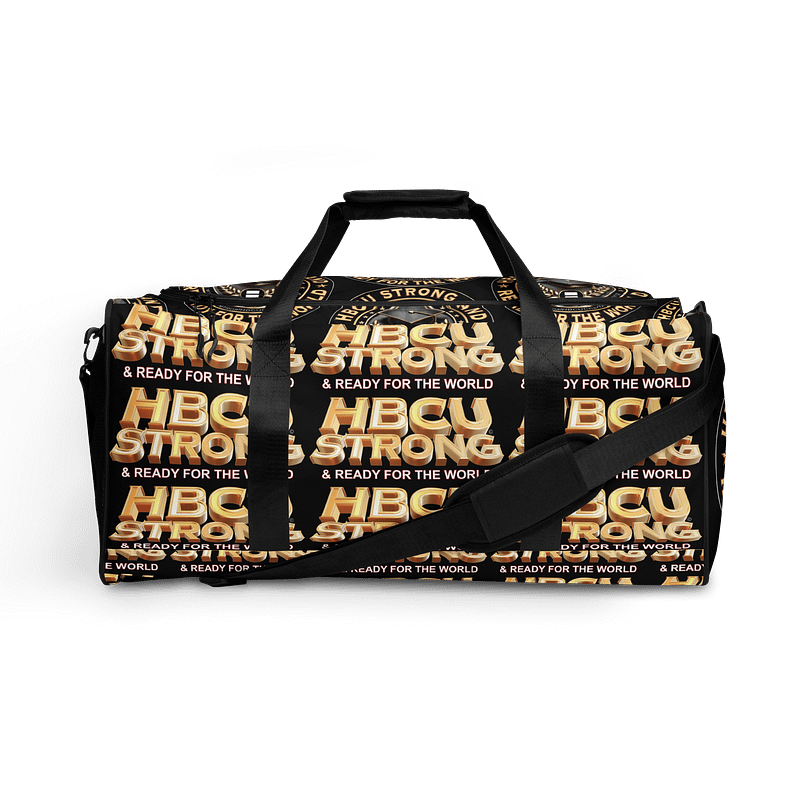 HBCU STRONG & READY FOR THE WORLD Duffle Bag