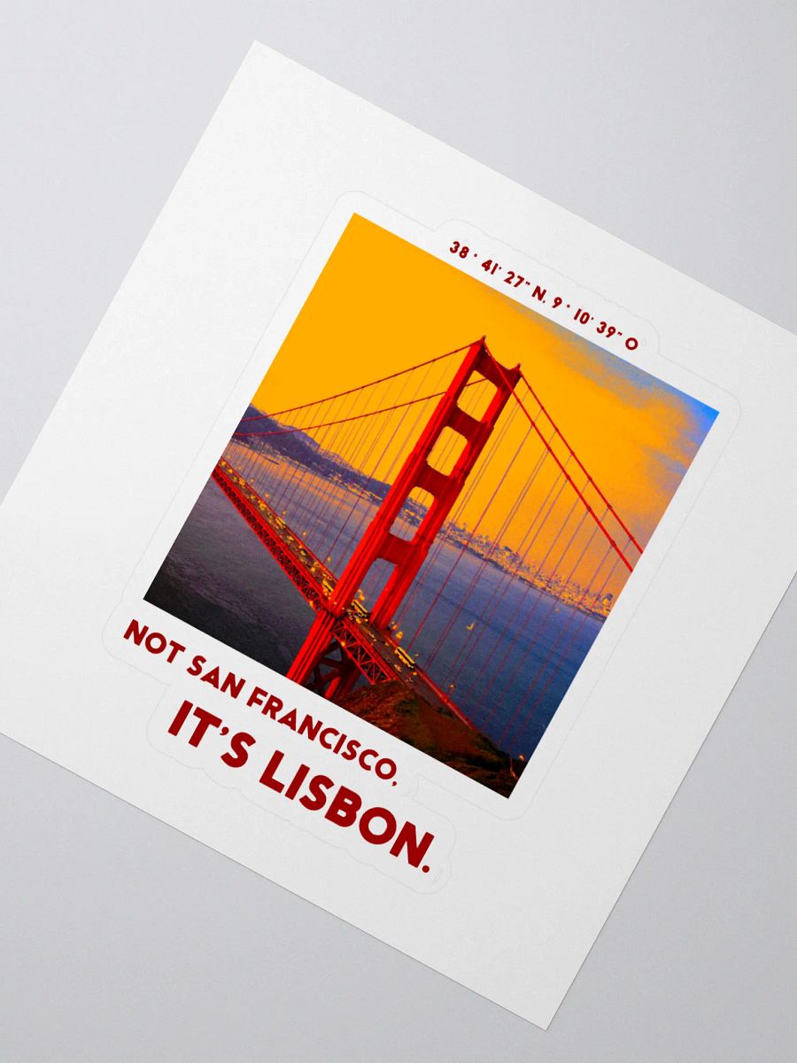 It's Lisbon! (Sticker) product image (2)