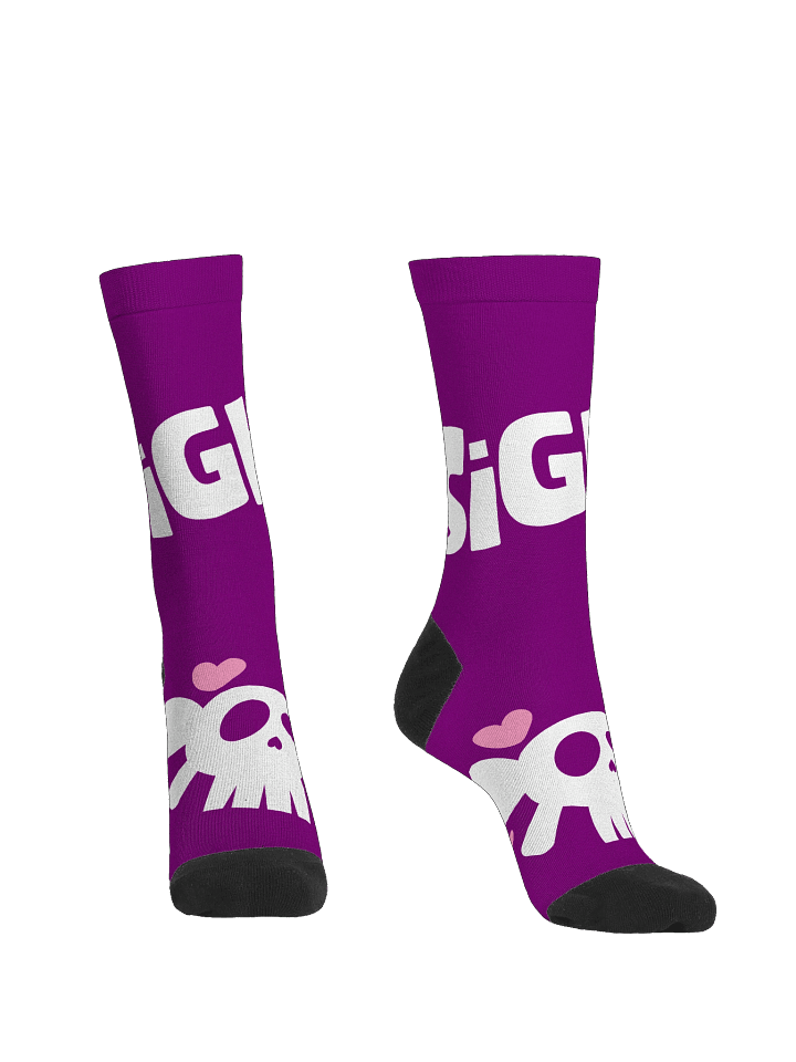 Moth Skull Socks product image (2)