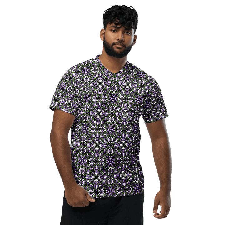 Gender QueerAbstract T - Sports Jersey product image (2)