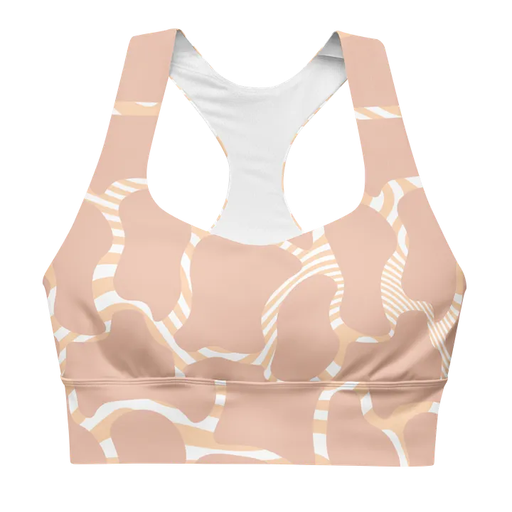 Wild & Nude Recycled Longline Sports Bra product image (1)