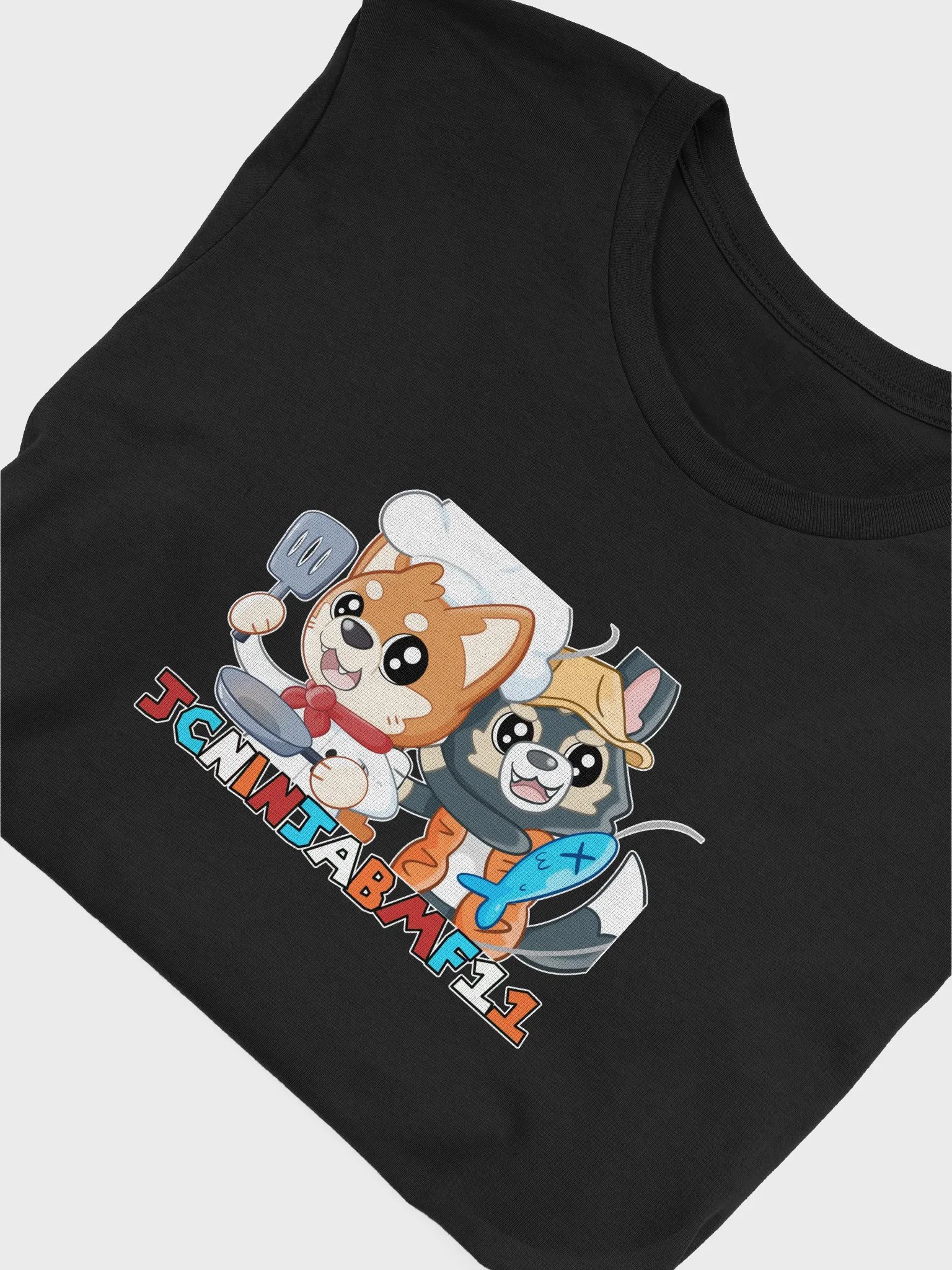 JCNinjaBMF11 Let 'em Cook and Fish T-Shirt product image (45)