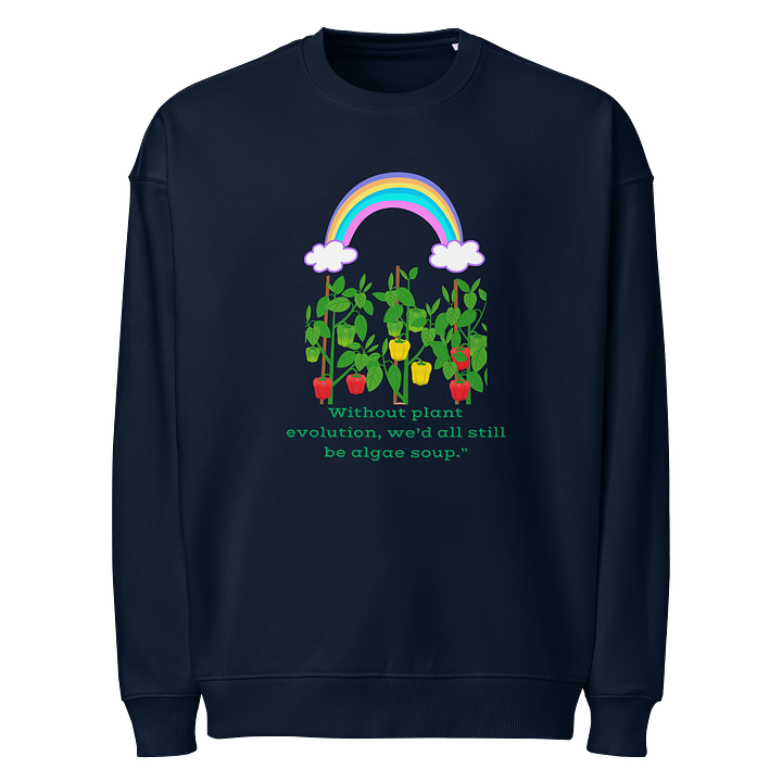 Evolutionary Rainbow Organic Sweatshirt product image (1)