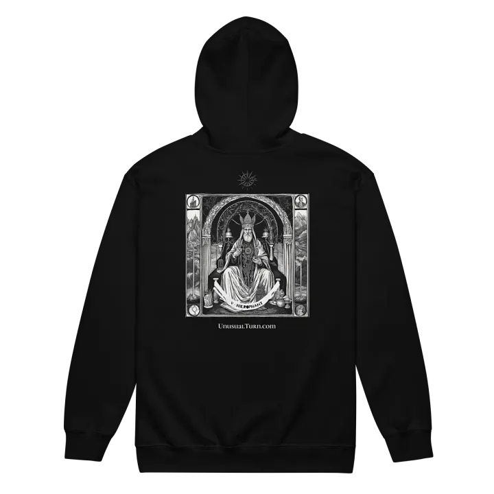 5 - Hierophant Zip Hoodie product image (2)